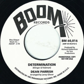 DETERMINATION / DON'T TELL HER | 7IN VINYL
