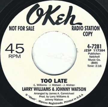 TOO LATE | 7IN VINYL