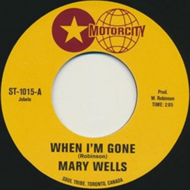 WELLS, MARY / LINDA GRINER | WHEN I'M GONE / GOOD-BY CRUEL LOVE | VINYL RECORD (LP)
