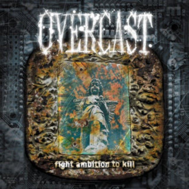 OVERCAST | FIGHT AMBITION TO KILL (MINT/BABY BLUE SPLATTER VINYL) | VINYL RECORD (LP)