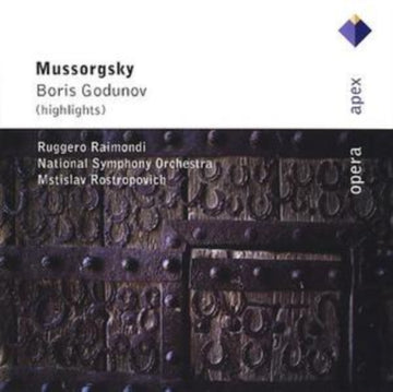 ROSTROPOVIC, MSTISLAV | MUSSORGSKY BORIS GODUNOV HIGHLIGHTS | CD