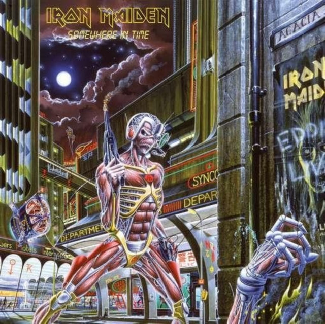 IRON MAIDEN | SOMEWHERE IN TIME | VINYL RECORD (LP)