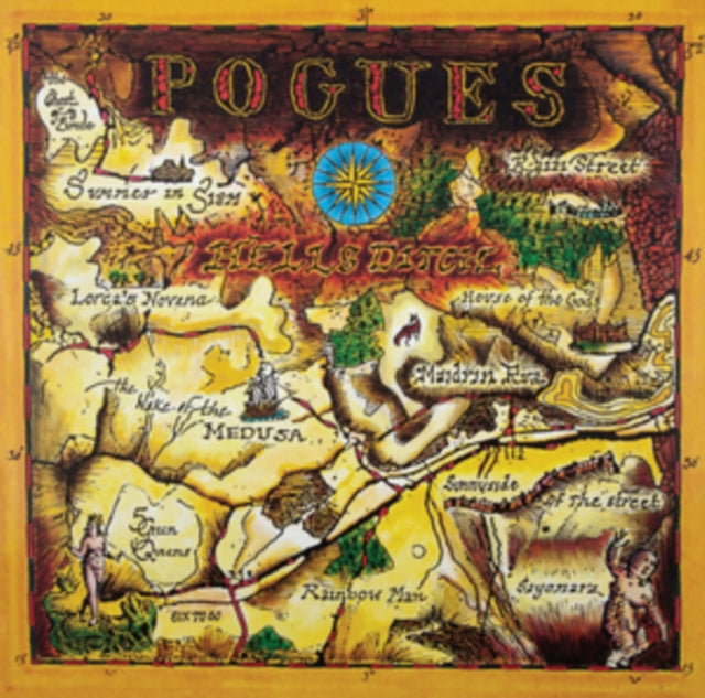 POGUES | HELL'S DITCH | VINYL RECORD (LP)