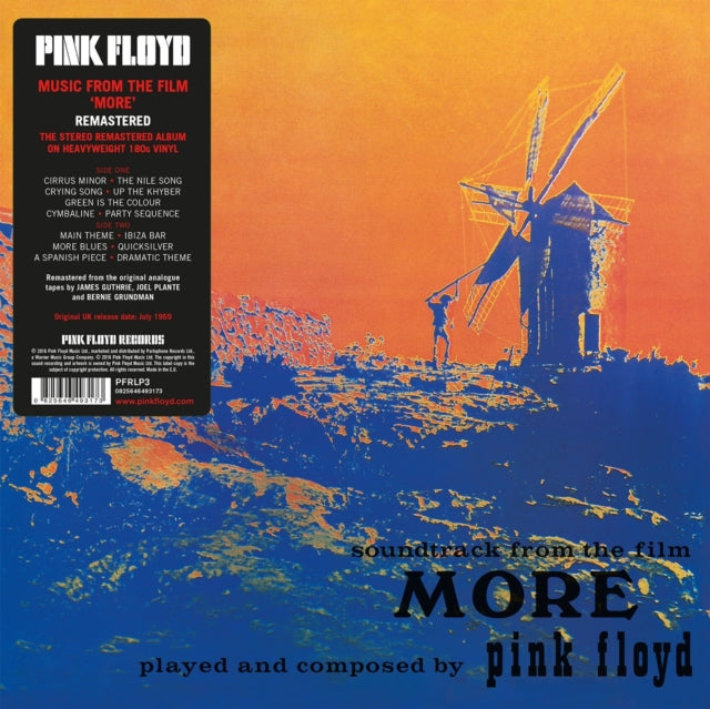 PINK FLOYD | MORE (OST) (2011 REMASTERED) | VINYL RECORD (LP)
