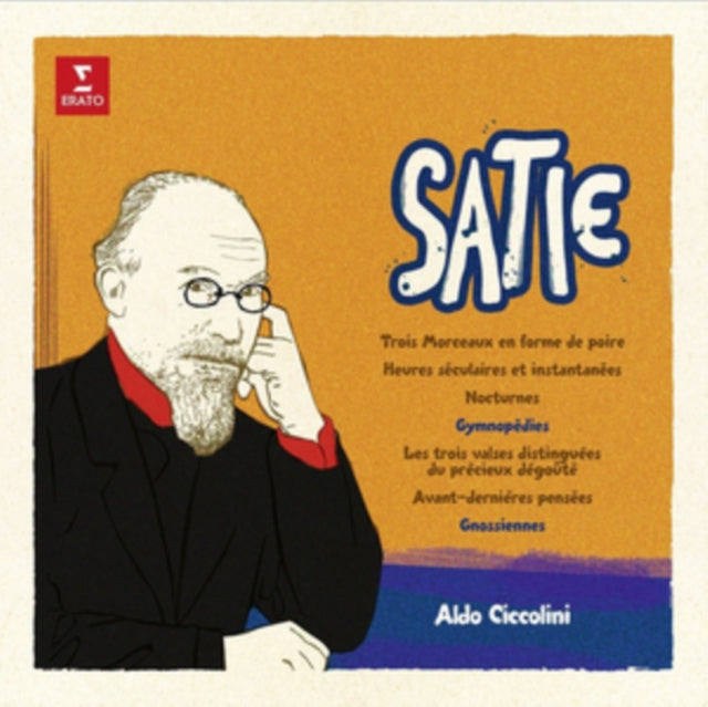 CICCOLINI, ALDO | ERIC SATIE: GYMNOPEDIES (VINYL)  | VINYL RECORD (LP)