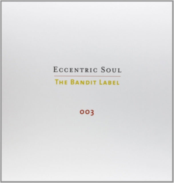 VARIOUS ARTISTS | ECCENTRIC SOUL: THE BANDIT LABEL / VAR | VINYL RECORD (LP)