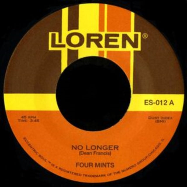 FOUR MINTS | NO LONGER / ENDLESSLY | 7IN VINYL