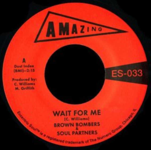 BROWN BOMBERS & SOUL PARTNERS | WAIT FOR ME / JUST FUN | 7IN VINYL