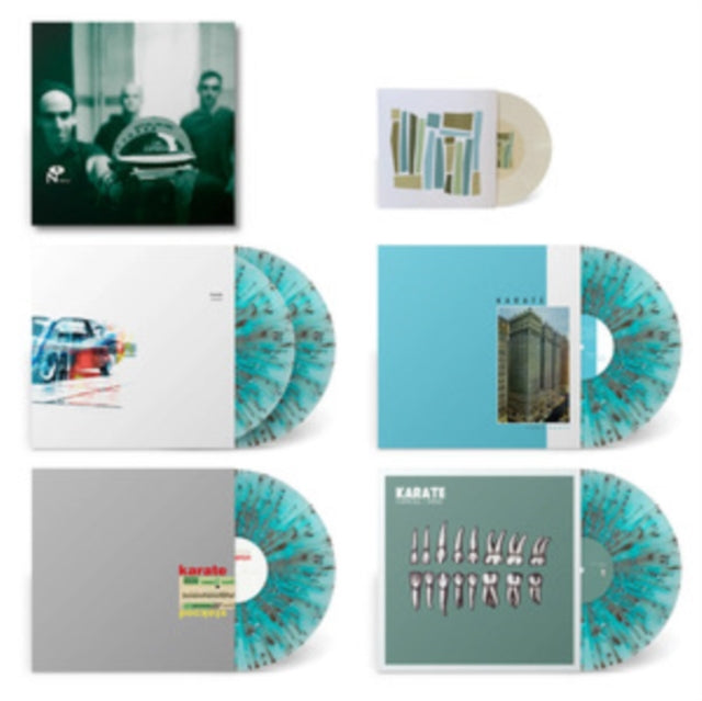 KARATE | TIME EXPIRED (CACOPHONY SPLATTER VINYL/5LP) | VINYL RECORD (LP)