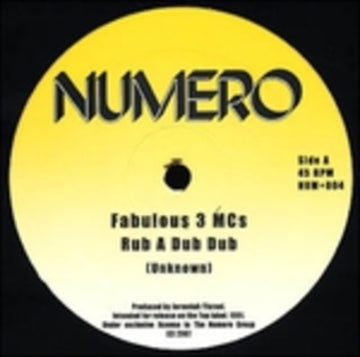 FABULOUS 3 MCS | RUB A DUB DUB / INSTRUMENTAL | 12IN VINYL