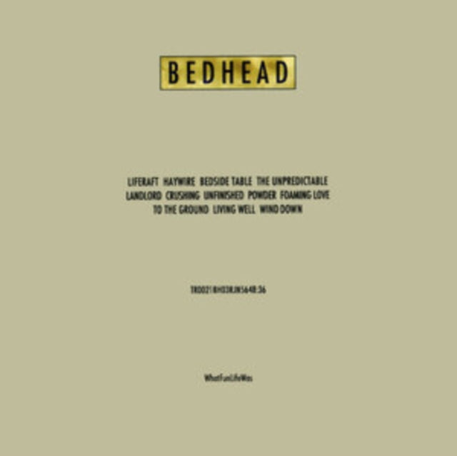 BEDHEAD | WHATFUNLIFEWAS (PINK VINYL) | VINYL RECORD (LP)