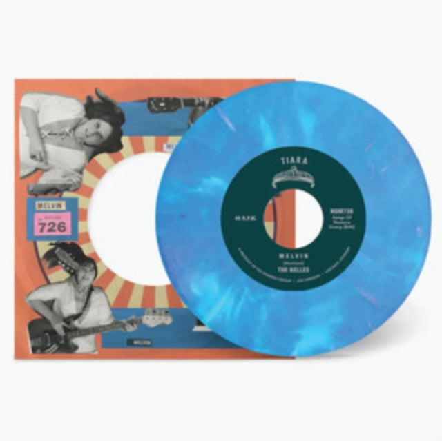 BELLES | MELVIN B/W COME BACK (BLUE & WHITE MARBLE 7INCH) | 7IN VINYL