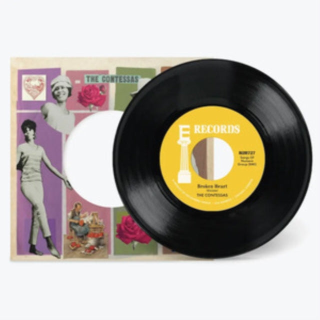 CONTESSAS | BROKEN HEART B/W GIMME GIMME | 7IN VINYL