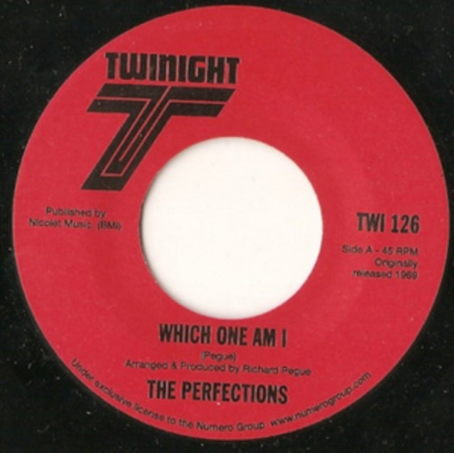 PERFECTIONS | WHICH ONE AM I/WHY DO YOU WANT TO MAKE ME SAD | 7IN VINYL