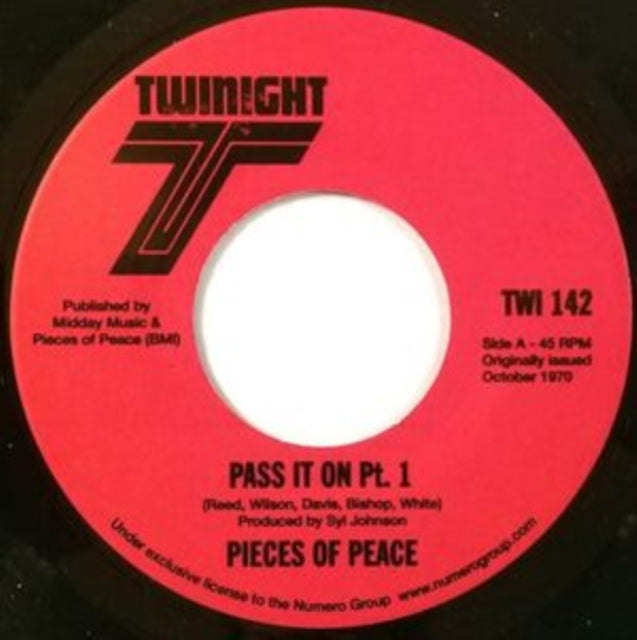 PIECES OF PEACE | PASS IT ON PT 1/PT 2 | 7IN VINYL