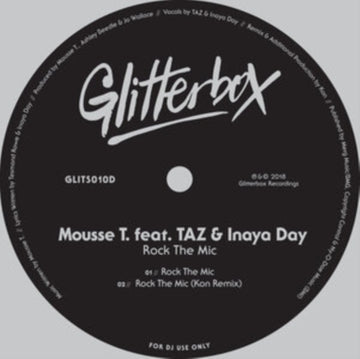 ROCK THE MIC (KON REMIX) (FEAT. TAZ & INAYA DAY) | VINYL RECORD (LP)