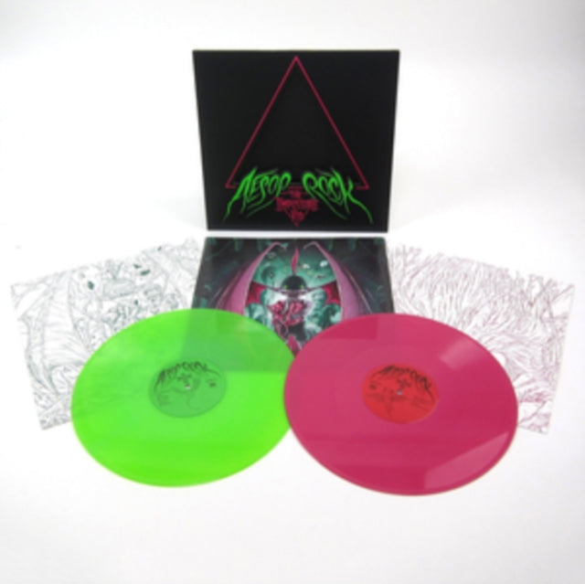 AESOP ROCK | IMPOSSIBLE KID (DL CARD/NEON PINK & GREEN COLOR VINYL) | VINYL RECORD (LP)