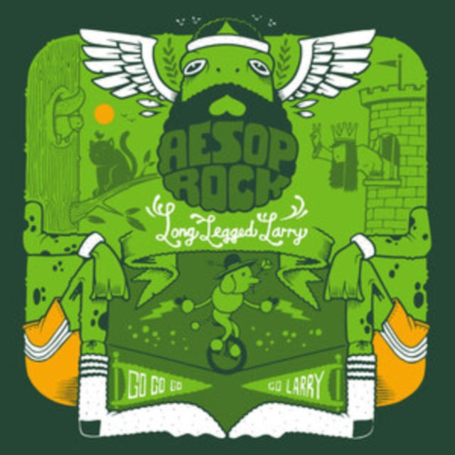 AESOP ROCK | LONG LEGGED LARRY (GREEN 7INCH) | 7IN VINYL