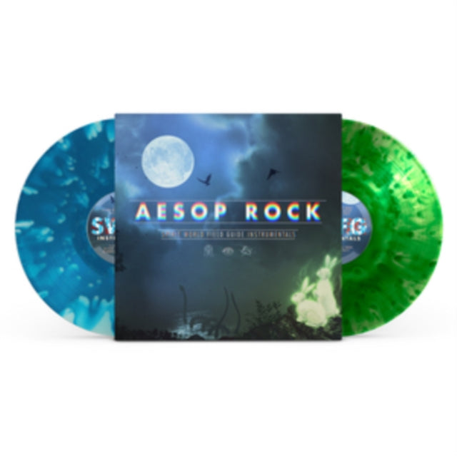 AESOP ROCK | SPIRIT WORLD FIELD GUIDE (INSTRUMENTAL VERSION) (PORTAL GREEN & BLUE VINYL/2LP) | VINYL RECORD (LP)