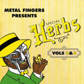 METAL FINGERS PRESENTS: SPECIAL HERBS VOL. 3 & 4 (2LP/LEMON YELLOW VINYL) | VINYL RECORD (LP)