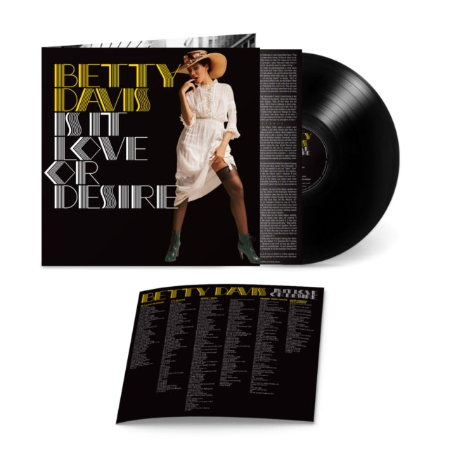 DAVIS, BETTY | IS IT LOVE OR DESIRE | VINYL RECORD (LP)