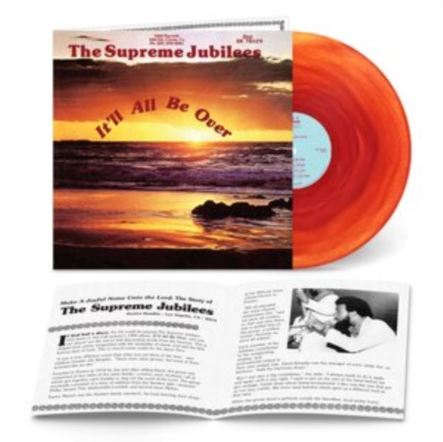 SUPREME JUBILEES | IT'LL ALL BE OVER (MAROON YELLOW VINYL) | VINYL RECORD (LP)