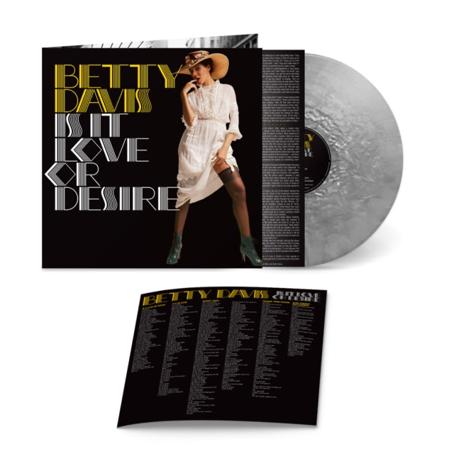 DAVIS, BETTY | IS IT LOVE OR DESIRE (SILVER VINYL) | VINYL RECORD (LP)