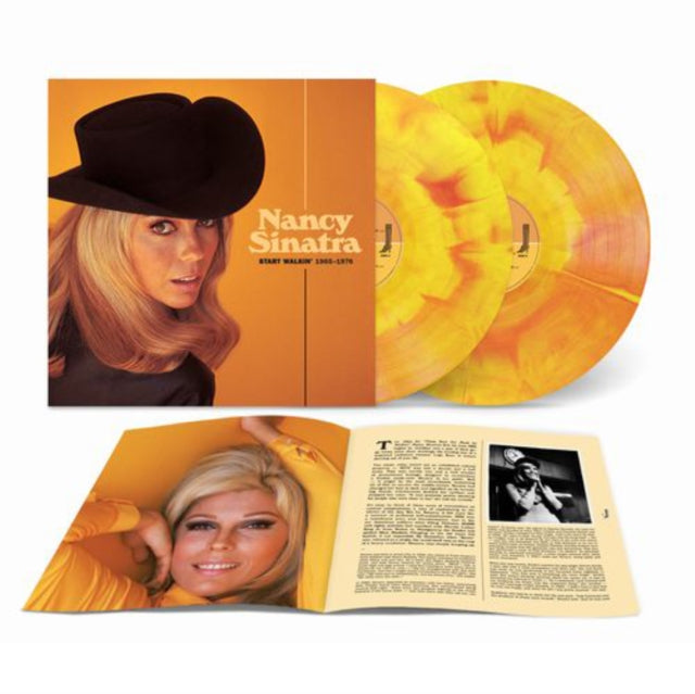 SINATRA, NANCY | START WALKIN' 1965-1976 (2LP/VELVET MORNING SUNRISE YELLOW VINYL/BOOK) | VINYL RECORD (LP)