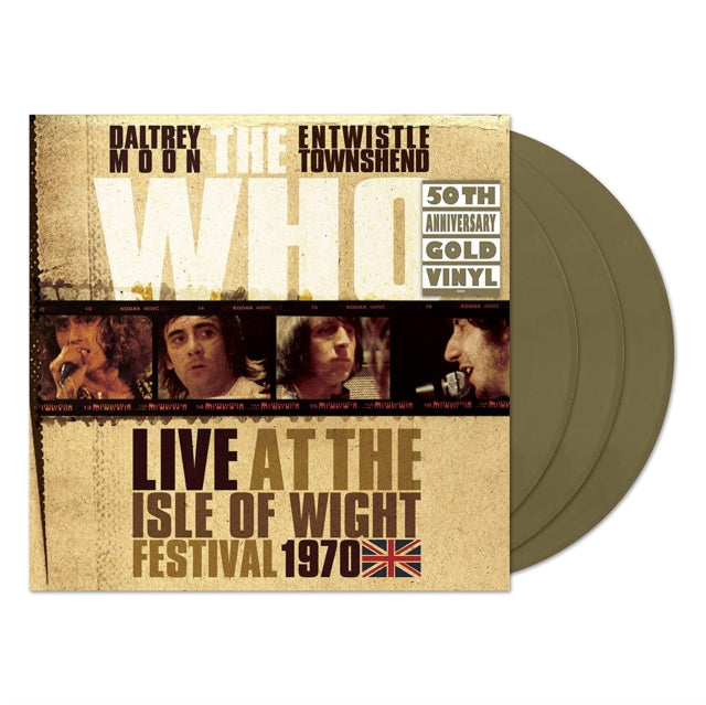 WHO | LIVE AT THE ISLE OF WIGHT FESTIVAL 1970 | VINYL RECORD (LP)