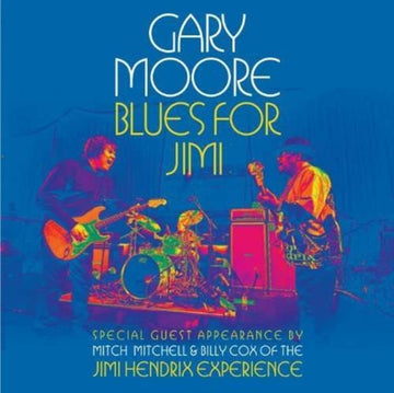 MOORE, GARY | BLUES FOR JIMI: LIVE IN LONDON (BLUE VINYL/2LP) | VINYL RECORD (LP)