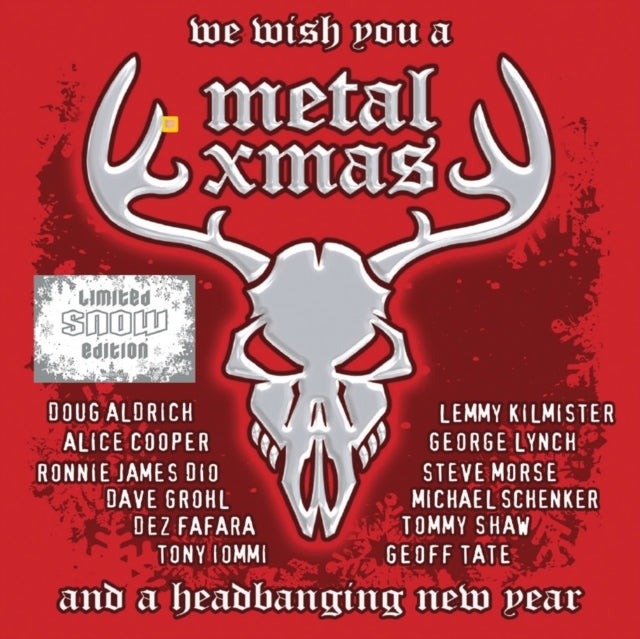 VARIOUS ARTISTS | WE WISH YOU A METAL XMAS & A HEADBANGING NEW YEAR (SNOW WHITE VINYL/2LP) | VINYL RECORD (LP)