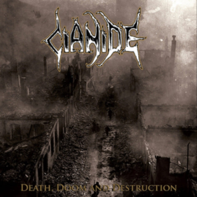CIANIDE | DEATH DOOM DESTRUCTION (COLORED VINYL) | VINYL RECORD (LP)