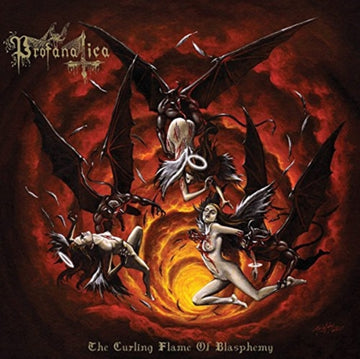 PROFANATICA | CURLING FLAME OF BLASPHEMY | VINYL RECORD (LP)