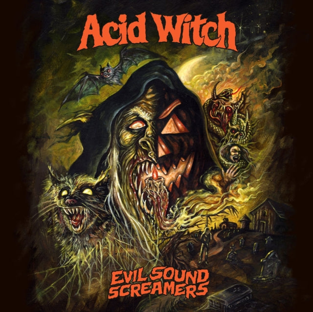 ACID WITCH | EVIL SOUND SCREAMERS | VINYL RECORD (LP)