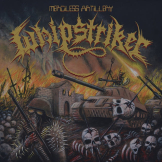 WHIPSTRIKER | MERCILESS ARTILLERY | VINYL RECORD (LP)