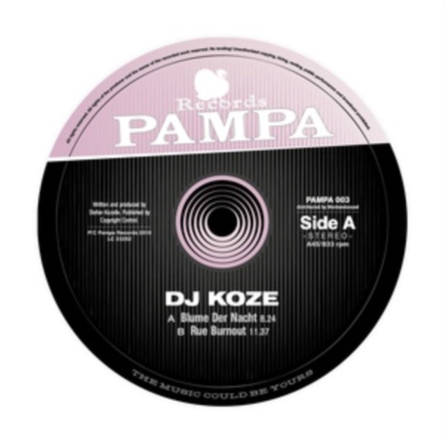 DJ KOZE | BLUME DER NACHT/RUE BURNO | 12IN VINYL