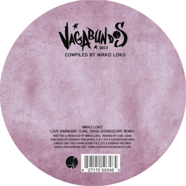 MERVEILLE & MIRKO LOKO, CESAR | VAGABUNDOS 2013 PT.1 VINYL SAMPLER | 12IN VINYL