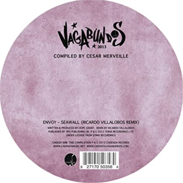 MERVEILLE & MIRKO LOKO, CESAR | VAGABUNDOS 2013 PT.2 VINYL SAMPLER | 12IN VINYL