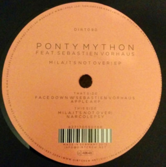 PONTY MYTHON & SEBASTIEN VORHAUS | MILA, IT'S NOT OVER | 12IN VINYL