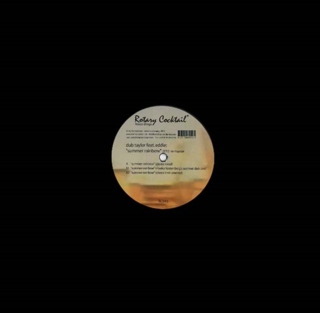 DUB TAYLOR FT EDDIE | SUMMER RAINBOW (2015 REMASTER) | 12IN VINYL