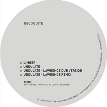 RECONDITE | LIMBER/UNDULATE: LAWRENCE MIXES | 12IN VINYL