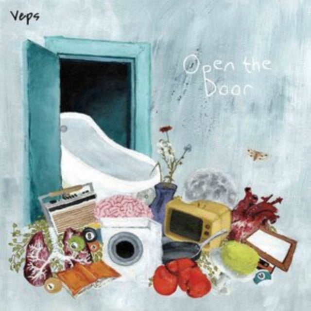 VEPS | OPEN THE DOOR (TURQUOISE VINYL) | VINYL RECORD (LP)