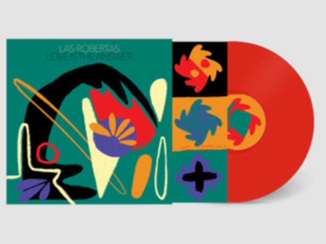 LAS ROBERTAS | LOVE IS THE ANSWER (RED VINYL) | VINYL RECORD (LP)