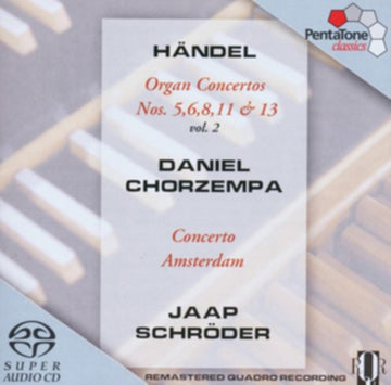 HANDEL | ORGAN CONCERTOS VOL. 2 | SACDH