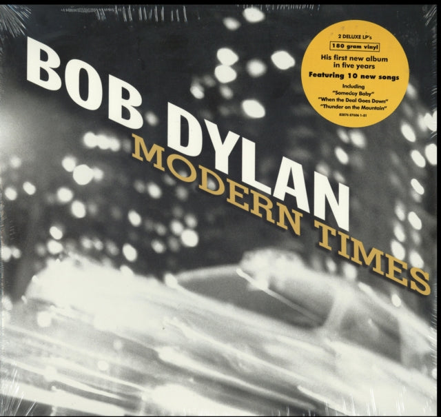 DYLAN, BOB | MODERN TIMES (2LP/180G/GATEFOLD) | VINYL RECORD (LP)