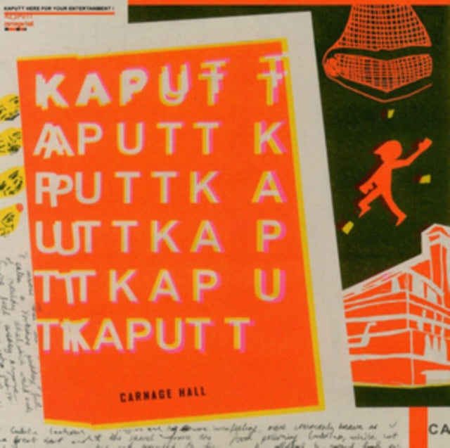 KAPUTT | CARNAGE HALL | VINYL RECORD (LP)