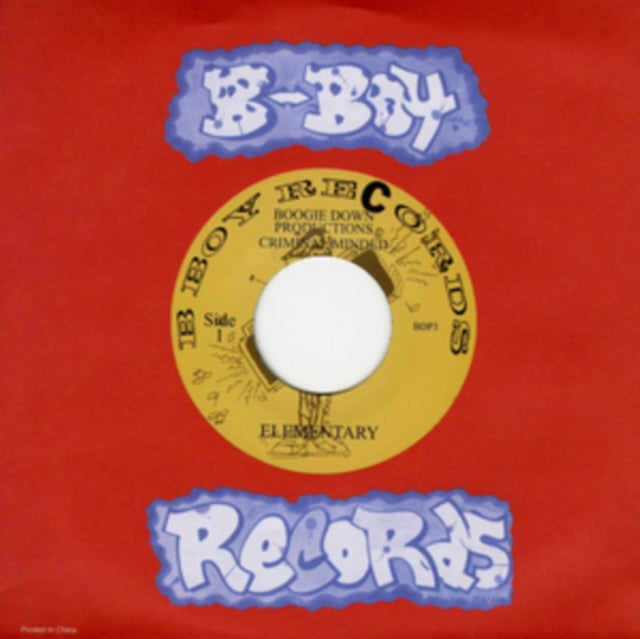 BOOGIE DOWN PRODUCTIONS | ELEMENTARY / DOPE BEAT | 7IN VINYL