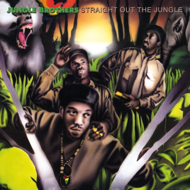 JUNGLE BROTHERS | STRAIGHT OUT THE JUNGLE (RED & GREEN OPAQUE VINYL) | VINYL RECORD (LP)