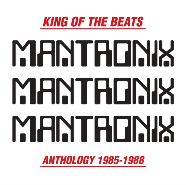 MANTRONIX | KING OF THE BEATS: ANTHOLOGY (1985-1988) (1-WHITE/2-RED VINYL) | VINYL RECORD (LP)
