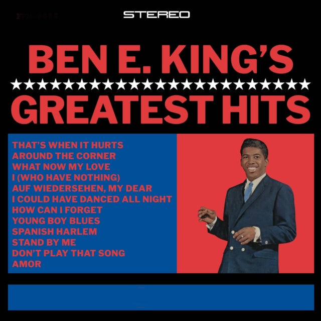 KING, BEN E. | GREATEST HITS - STAND BY ME (RED VINYL/LIMITED) | VINYL RECORD (LP)